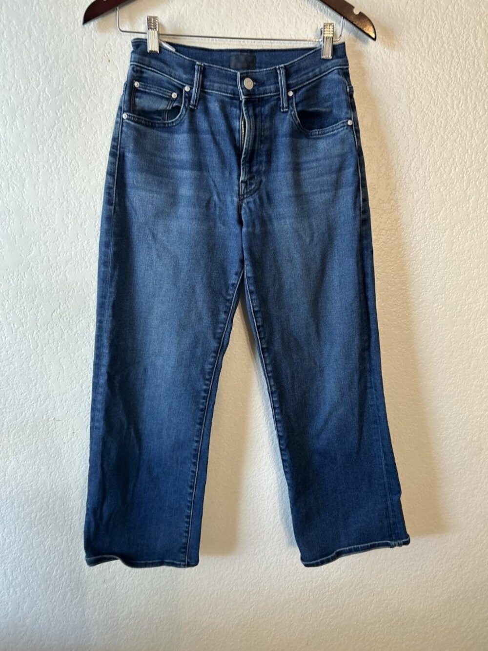 MOTHER The Mid Rise Maven Ankle Jeans in Taking Shape Size 25